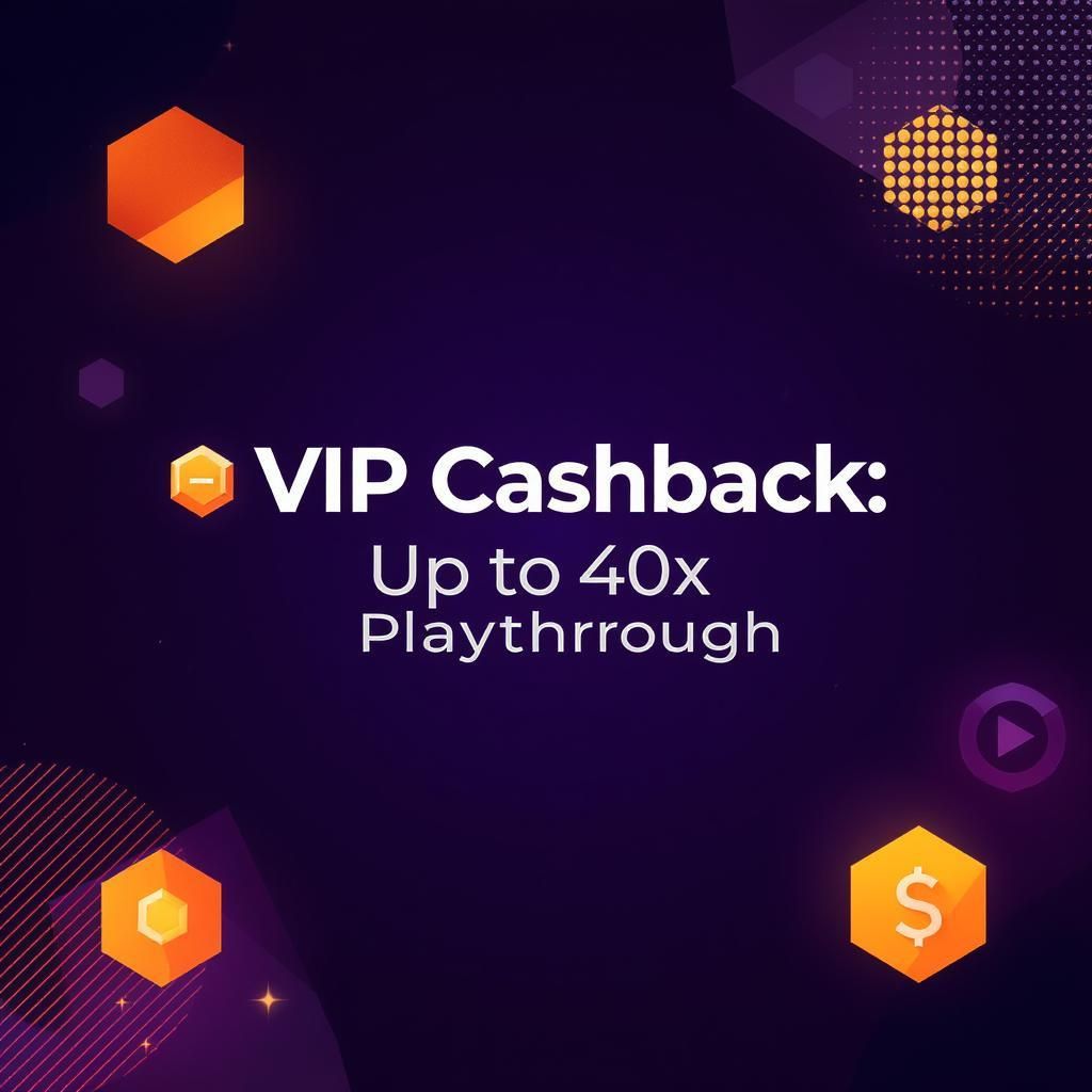 VIP Cashback: Up to 40x Playthrough